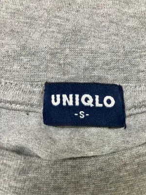 UNIQLO/ユニクロ/Tシャツ/カットソー/トップス/グレー/S