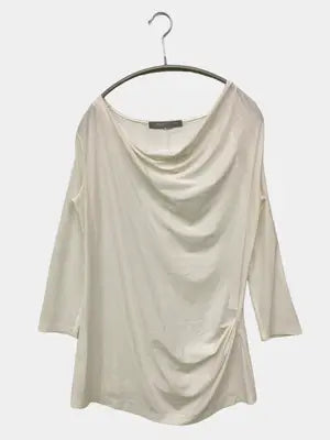 theory luxe/Tシャツ/カットソー/トップス/ホワイト/038