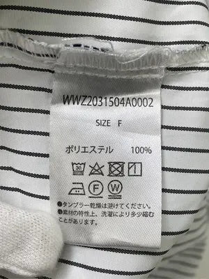 Tシャツ/カットソー/トップス/ホワイト/F