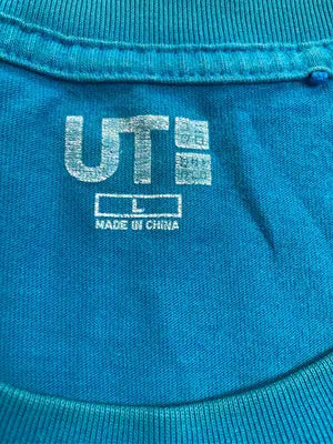 UNIQLO UT/ユニクロユーティー/Tシャツ/カットソー/トップス/スカイブルー/L