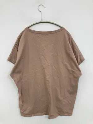 oeillet/Tシャツ/カットソー/トップス/ブラウン/M