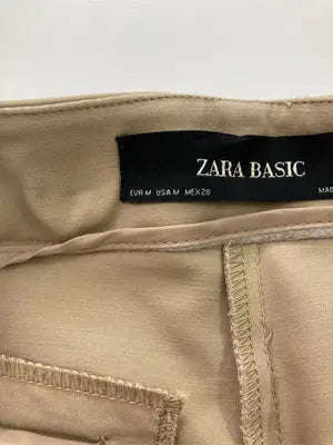 ZARA BASIC/ザラベーシック/チノパンツ/パンツ/ベージュ/M