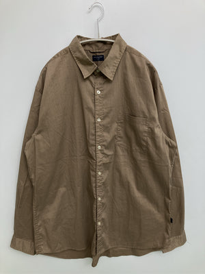 BACK NUMBER/バックナンバー/シャツ/ブラウス/トップス/ブラウン/X-LARGE