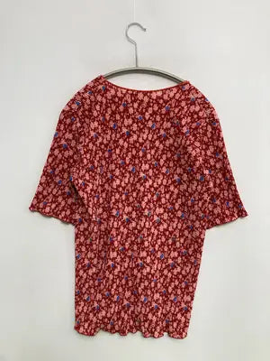 Capi-effe/Tシャツ/カットソー/トップス/レッド/11号