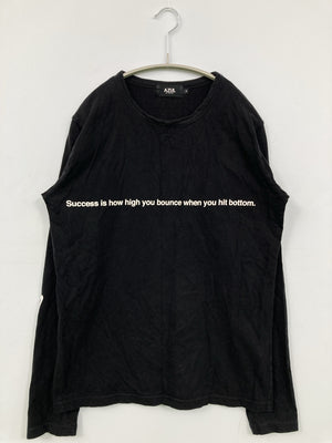 AZUL by MOUSSY/アズールバイマウジー/Tシャツ/カットソー/トップス/ブラック/S