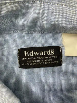 Edwards/シャツ/ブラウス/トップス/スカイブルー