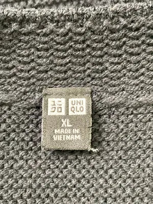 UNIQLO/ユニクロ/ニット/セーター/トップス/ブラック/XL