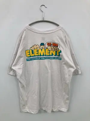 ELEMENT/エレメント/Tシャツ/カットソー/トップス/ホワイト/M
