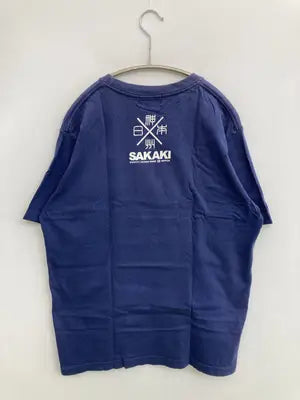 SAKAKI/Tシャツ/カットソー/トップス/ネイビー
