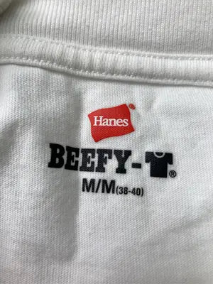 Hanes/ヘインズ/Tシャツ/カットソー/トップス/ホワイト/M