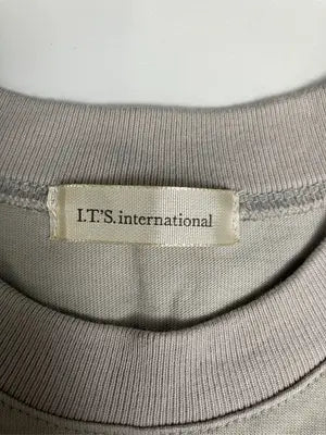 I.T.S.international/アイティーエスインターナショナル/Tシャツ/カットソー/トップス/ベージュ/F
