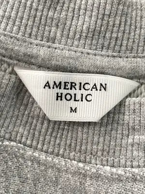 AMERICAN HOLIC/アメリカンホリック/スウェット/トップス/グレー/M