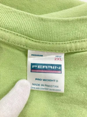 PERRIN/Tシャツ/カットソー/トップス/ライトグリーン/2XL