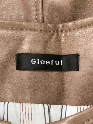 Gleeful/グリーフル/レザージャケット/ジャケット/アウター/ブラウン/L