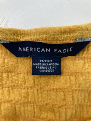 AMERICAN EAGLE/アメリカンイーグル/Tシャツ/カットソー/トップス/オレンジ/M