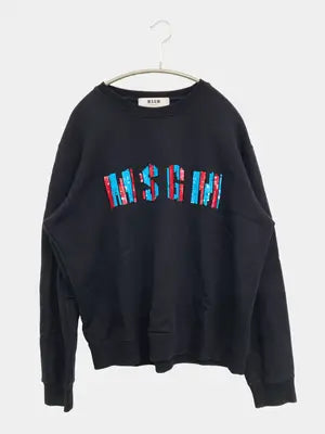 MSGM/エムエスジーエム/スウェット/トップス/ブラック/S