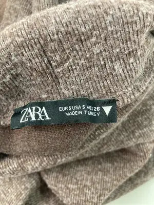 ZARA/ザラ/ニット/セーター/トップス/ブラウン/USA S