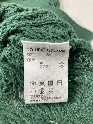 HONEYSUCKLE ROSE/ハニーサックルローズ/ベスト/トップス/グリーン/M