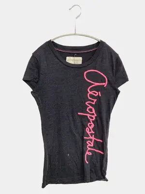 AEROPOSTALE/エアロポスタル/Tシャツ/カットソー/トップス/グレー/S/P