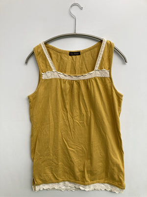 ECO LATCH/タンクトップ/トップス/イエロー/M