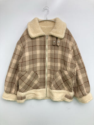 ブルゾン/ジャケット/アウター/ブラウン