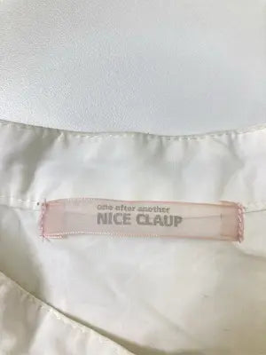 NICE CLAUP/ナイスクラップ/シャツ/ブラウス/トップス/ホワイト/F