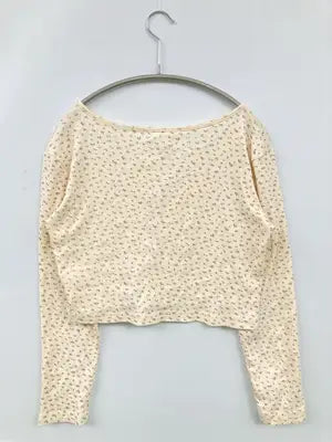 Tシャツ/カットソー/トップス/アイボリー/M   160/84A