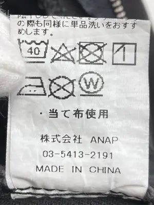 ANAP/アナップ/デニムパンツ/パンツ/ブラック/S