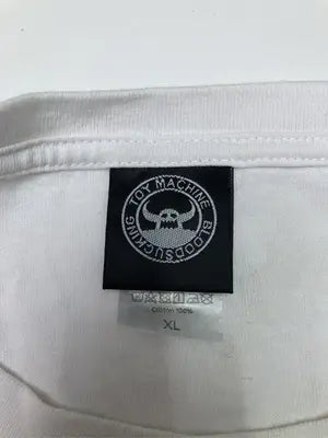 toy machine/トイマシーン/Tシャツ/カットソー/トップス/ホワイト/XL