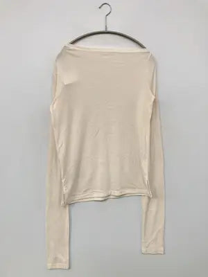 ViS/ビス/Tシャツ/カットソー/トップス/アイボリー/F