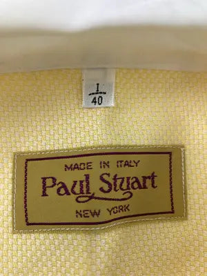 Paul stuart/ポールスチュアート/シャツ/ブラウス/トップス/イエロー/40