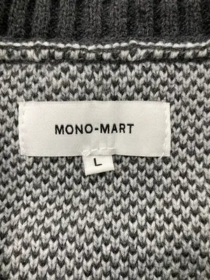 MONO-MART/モノマート/ニット/セーター/トップス/グレー/L