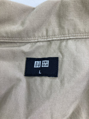 UNIQLO/ユニクロ/シャツ/ブラウス/トップス/ベージュ/L