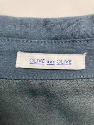 OLIVE des OLIVE/オリーブデオリーブ/トレンチコート/ジャケット/アウター/スカイブルー/F