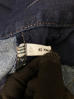 AS KNOW AS PINKY/アズノゥアズピンキー/デニムパンツ/パンツ/ネイビー/M