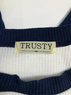 TRUSTY/Tシャツ/カットソー/トップス/ホワイト/M