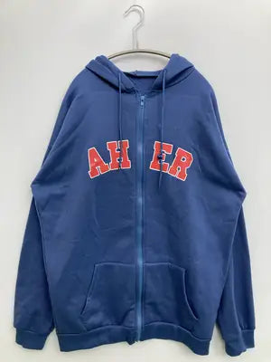 パーカー/トップス/ブルー/XL