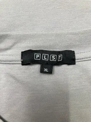 PLST/プラステ/Tシャツ/カットソー/トップス/グレー/XL