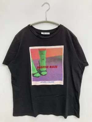 ZARA BASIC/ザラベーシック/Tシャツ/カットソー/トップス/ブラック/M