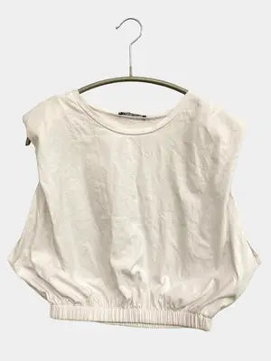 ZARA/ザラ/Tシャツ/カットソー/トップス/ホワイト/USA M