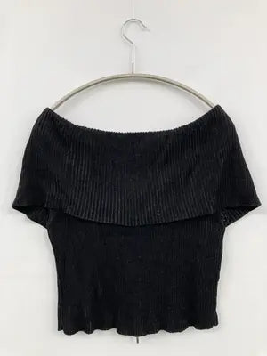 Heather/ヘザー/Tシャツ/カットソー/トップス/ブラック/F