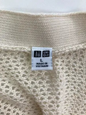 UNIQLO/ユニクロ/カーディガン/ボレロ/トップス/ベージュ/L