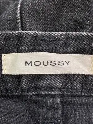 MOUSSY/マウジー/デニムパンツ/パンツ/ブラック/24