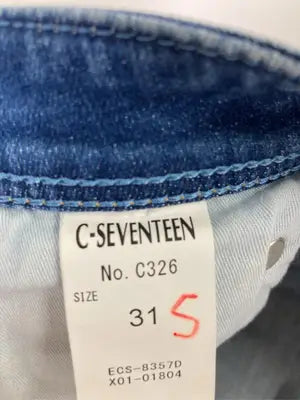 C-SEVENTEEN/シーセブンティーン/デニムパンツ/パンツ/ブルー/31