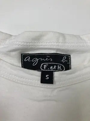 agnes b./アニエスベー/Tシャツ/カットソー/トップス/ホワイト/ S