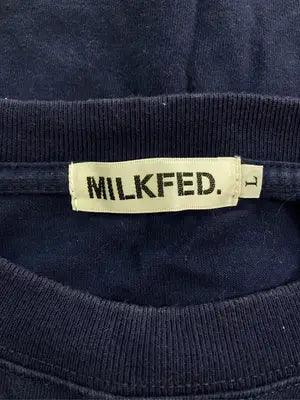 MILK FED./ミルクフェド/Tシャツ/カットソー/トップス/ネイビー/L