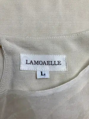 LAMOAELLE/Tシャツ/カットソー/トップス/ベージュ/L