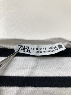 ZARA/ザラ/Tシャツ/カットソー/トップス/ホワイト/EUR S/USA S/MEX 26