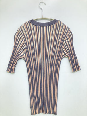 And Search/ニット/セーター/トップス/ネイビー/M