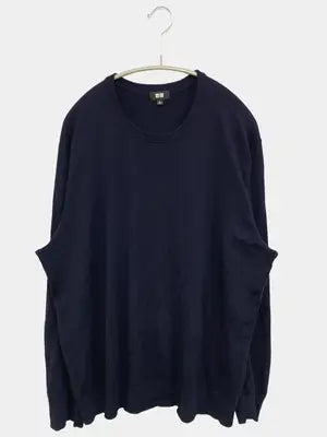 UNIQLO/ユニクロ/ニット/セーター/トップス/ネイビー/XL
